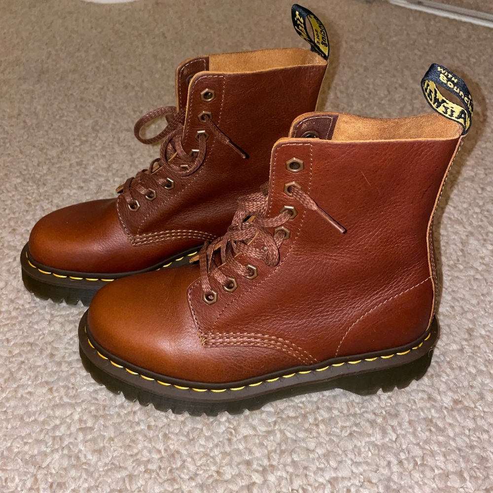 Dr. Martens 1460 Pascal Bex Leather Lace Up Boots